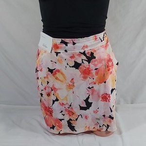 Women's Lady Hagen Cocktail Hour 16" Flounce Golf Skort Watercolor-XS